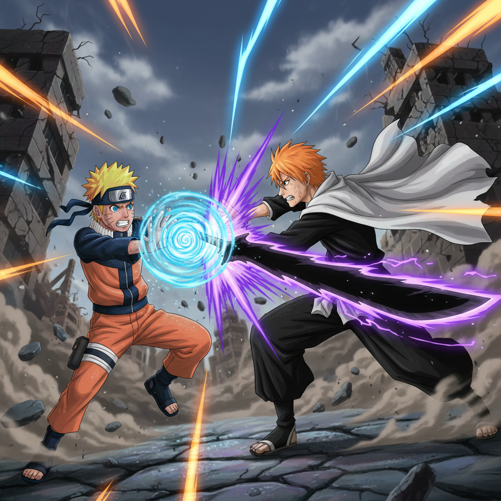 Naruto vs. Ichigo: Who’s the Stronger Fighter?